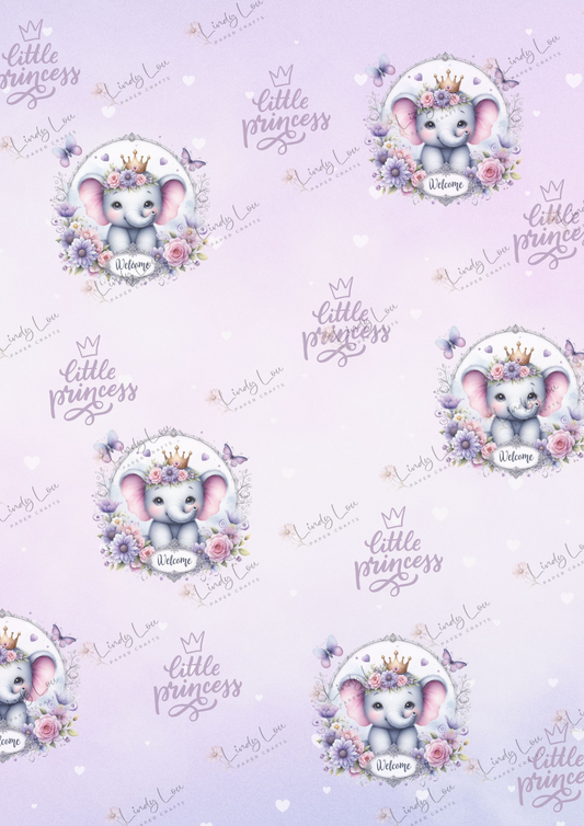 A4 Single Sheet - Princess Ellie - Little Princess