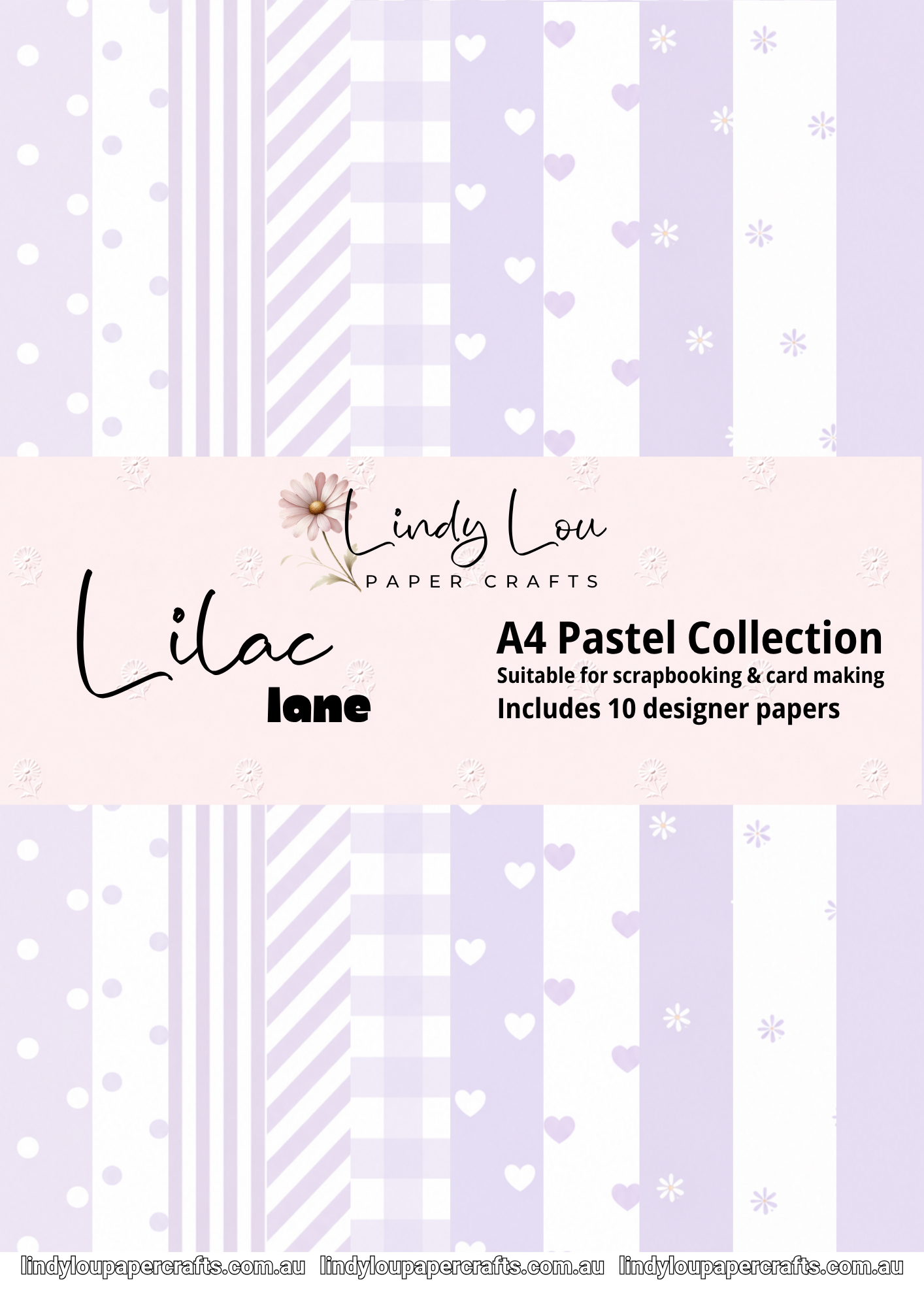 A4 Paper Collection - Lilac Lane