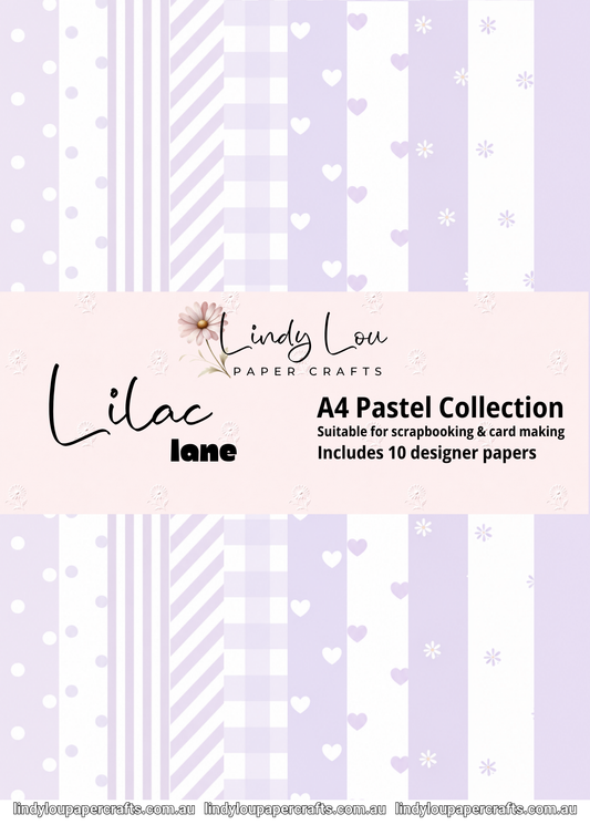 A4 Paper Collection - Lilac Lane