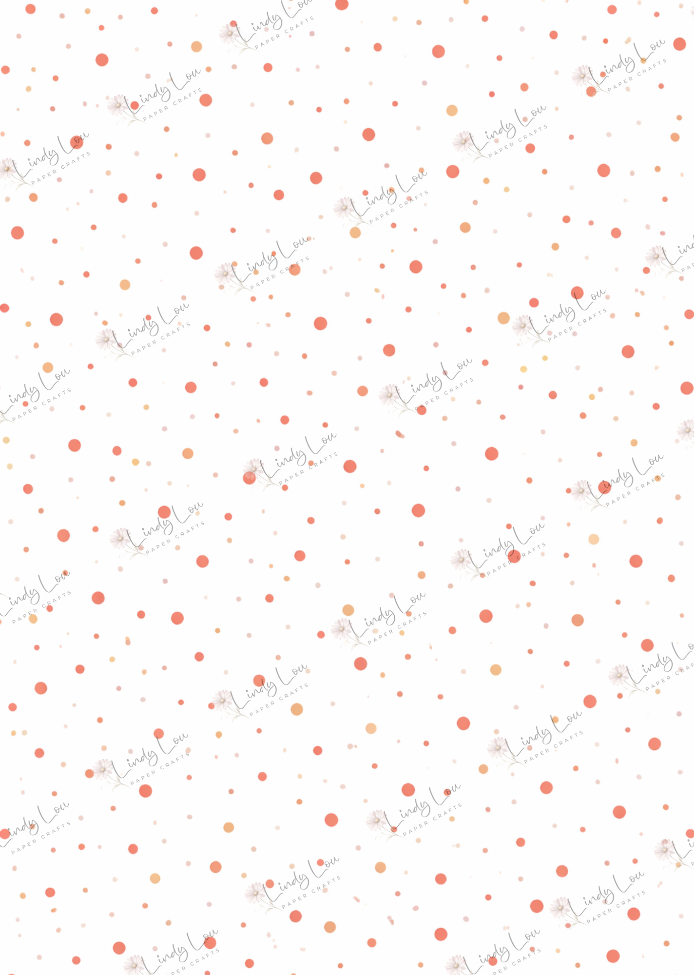 A4 Single Sheet - Surf's Up - Beach Confetti