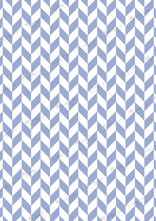 A4 Single Sheet - Man Made Memories - Classic Chevron