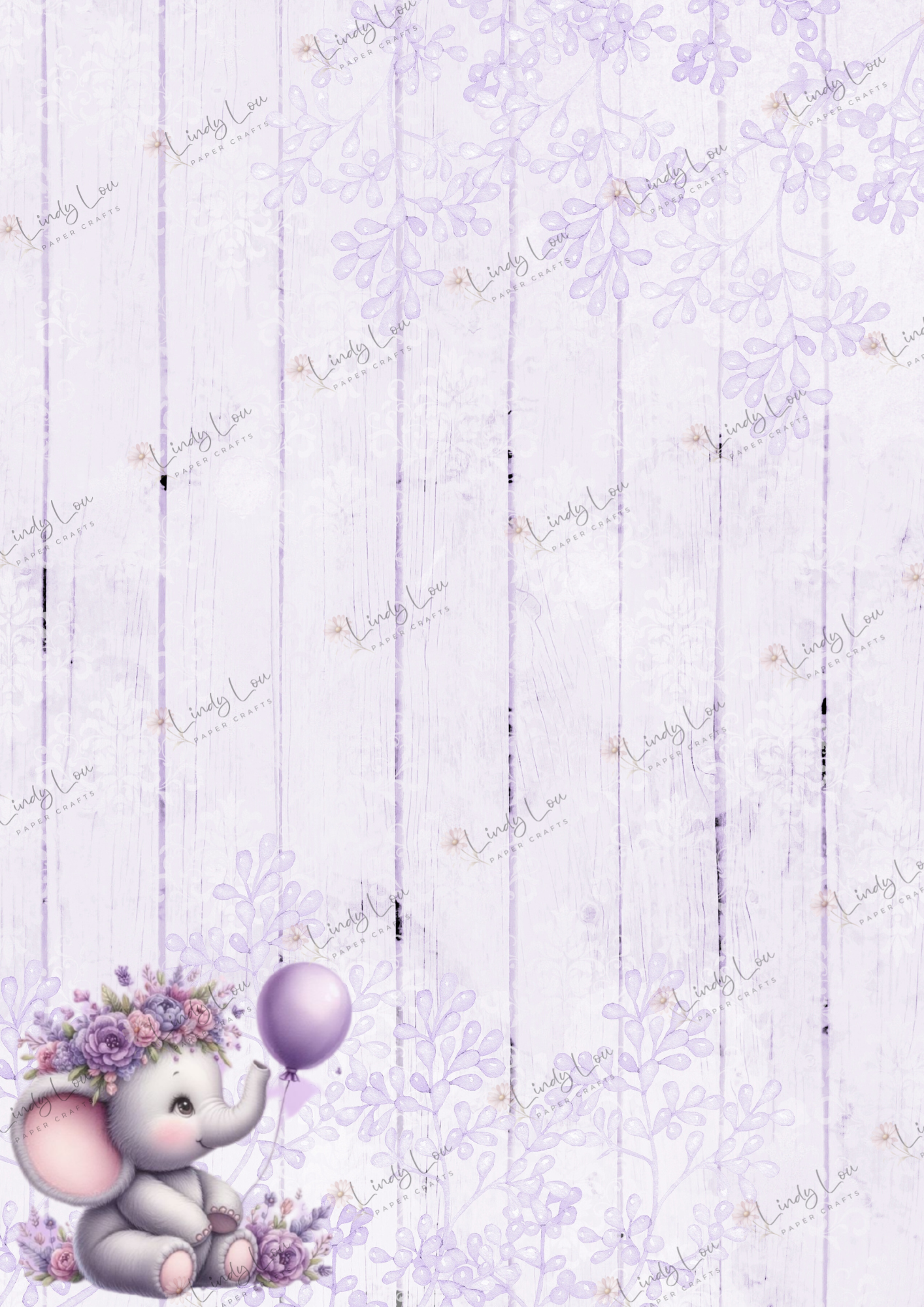 A4 Single Sheet - Princess Ellie - Balloon Time