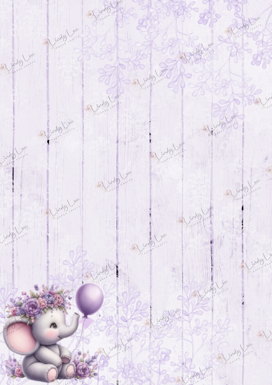 A4 Single Sheet - Princess Ellie - Balloon Time