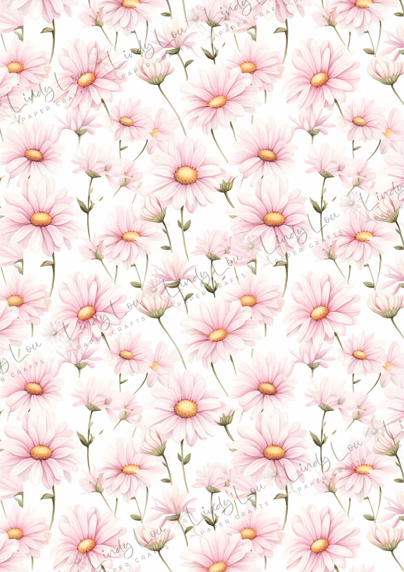 A4 Single Sheet - Daisy Girls - Petal Whispers