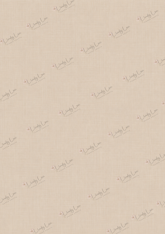 A4 Single Sheet - Boho Baby - Brown Sugar