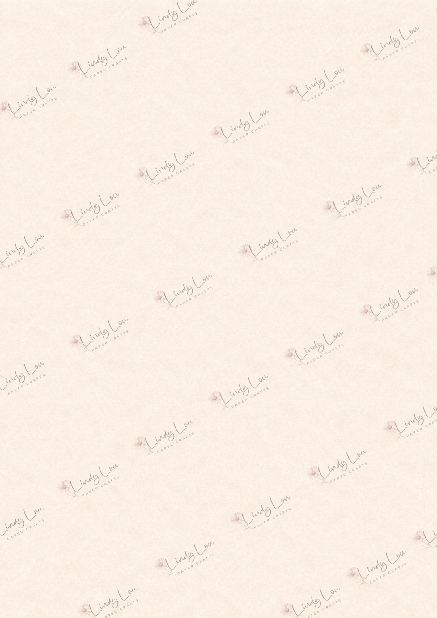 A4 Single Sheet - Softly Spoken -  Sand Hush