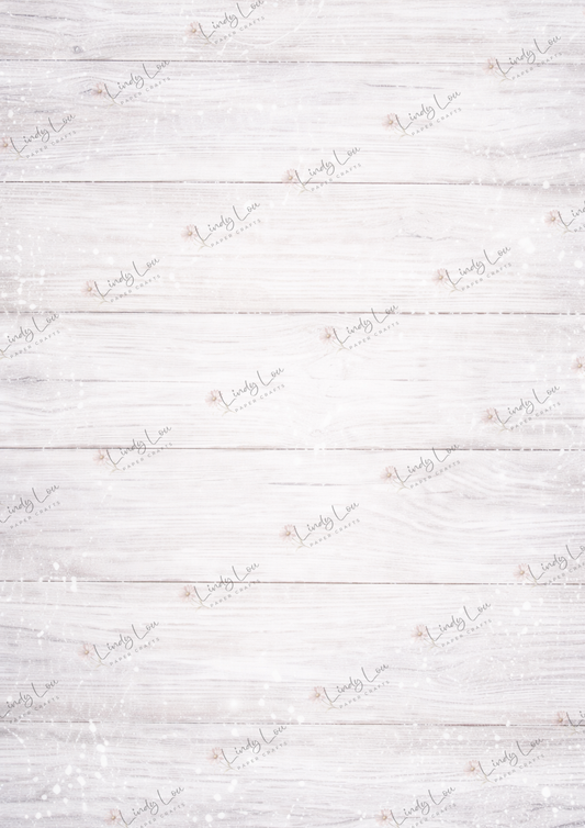 A4 Single Sheet - Whispers in Blue -  Whispered Wood (no image)