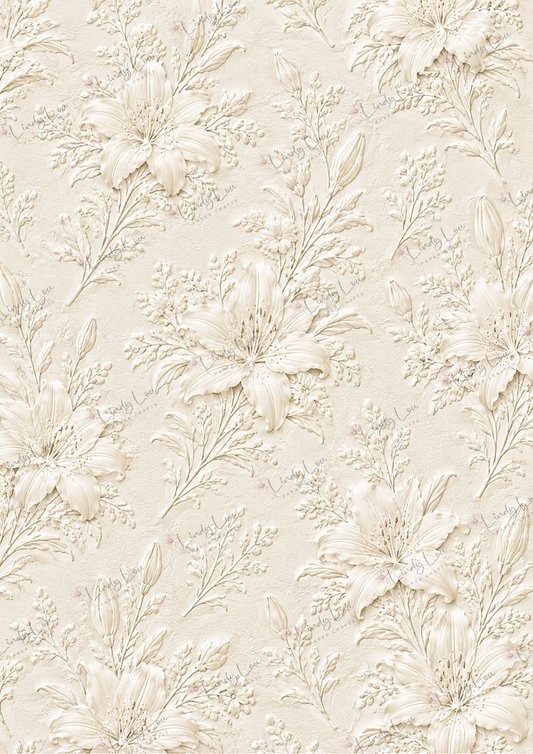A4 Single Sheet - Lily's Cottage - Lily Perfection