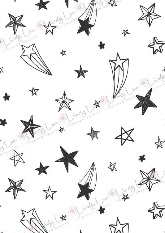 A4 Single Sheet - Cosmic Cuties - Starlight Sketches