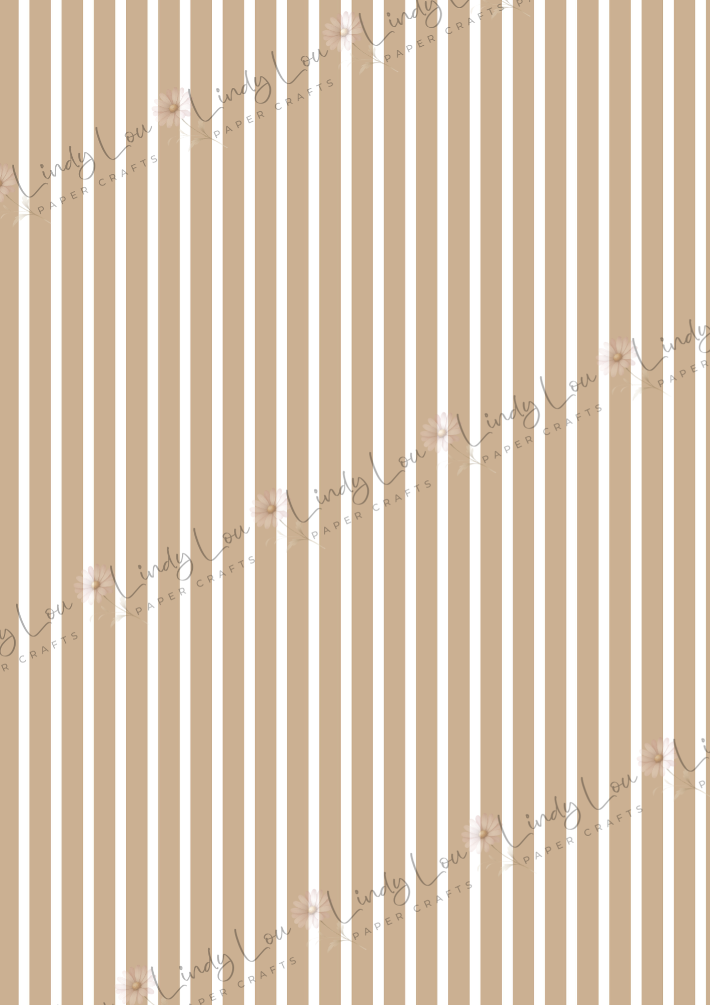 A4 Single Sheet - Giddy up Cowboy - Wild Stripe