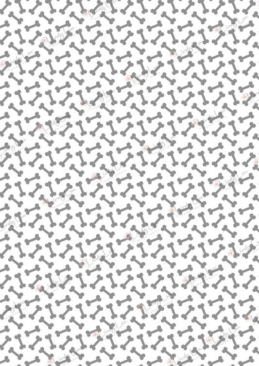 A4 Single Sheet - My Best Friend - Bone Zone