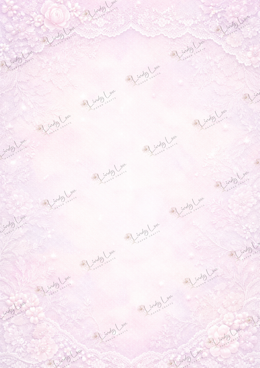 A4 Single Sheet - Bonnet Bay Parade - Lilac Lace
