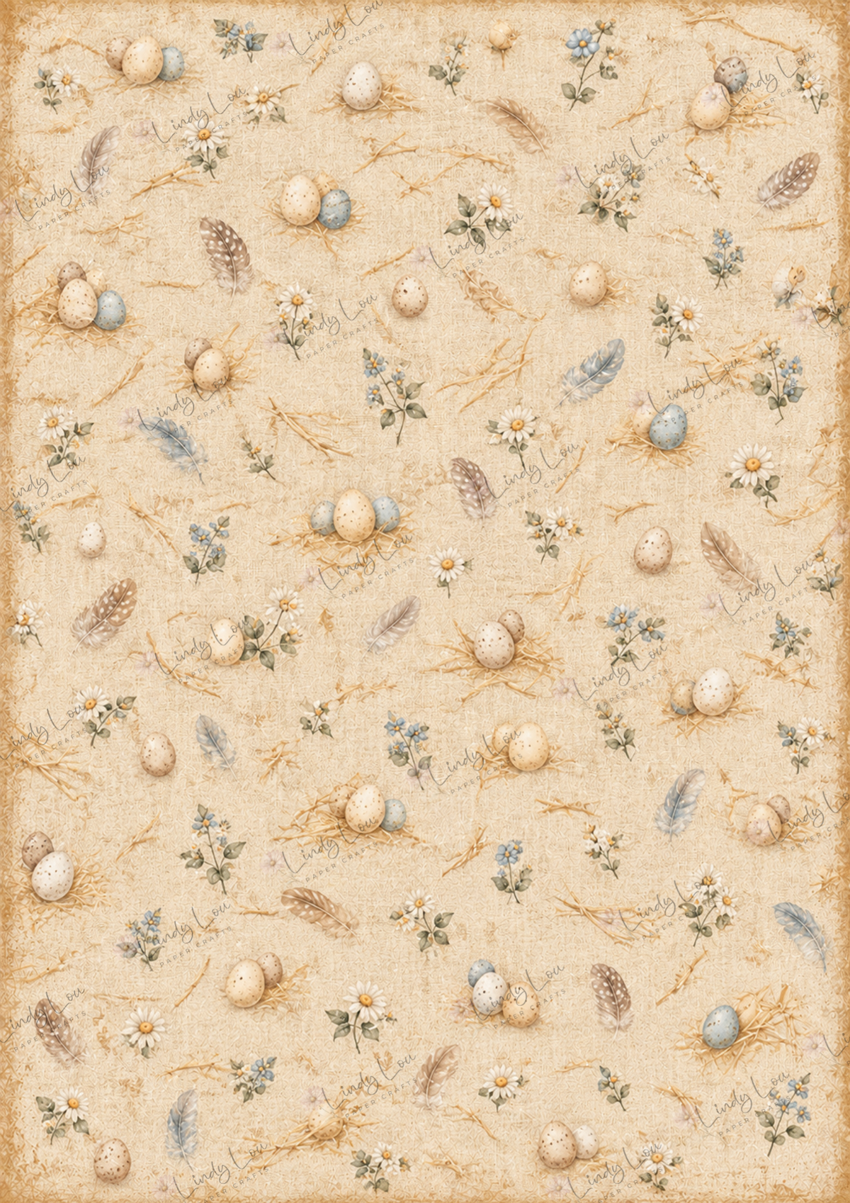 A4 Single Sheet - Country Cluckers - Nesting Treasures