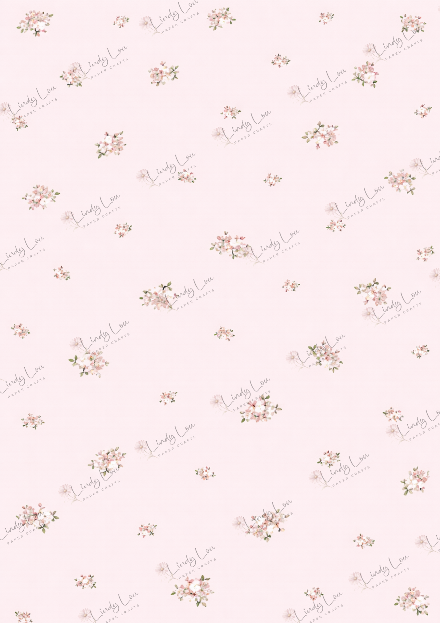A4 Single Sheet - Mother's Day - Tiny Blossom