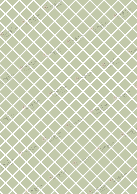 A4 Single Sheet - Man Made Memories - Workshop Grid