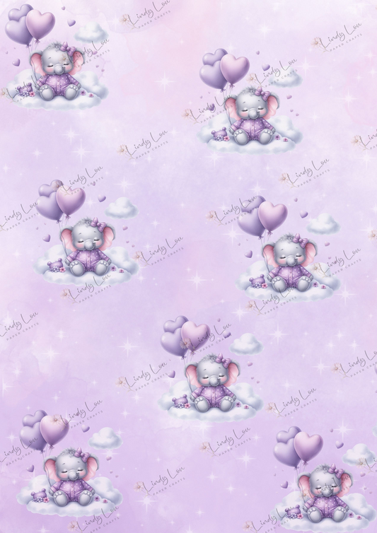 A4 Single Sheet - Princess Ellie - Ellie in the Clouds