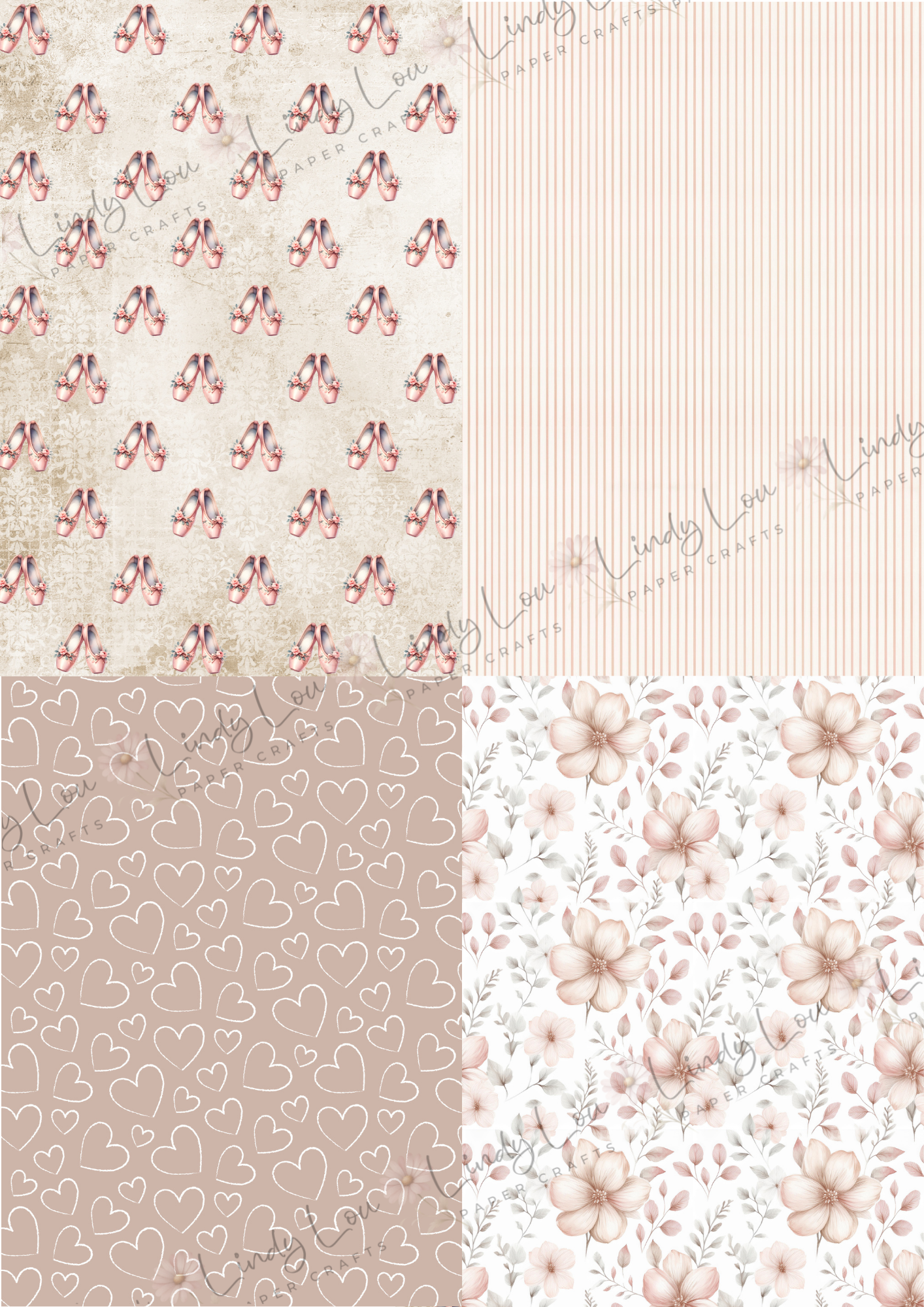 A6 Card Kit - Tiny Dancer