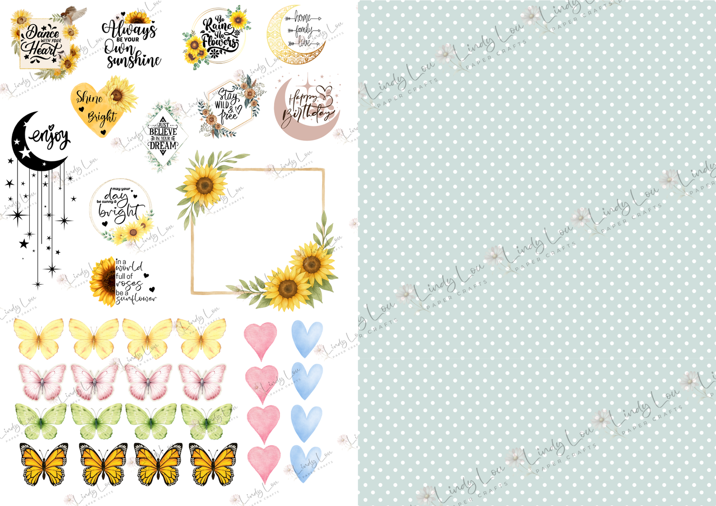 A4 Paper Collection - Sunflower Dreams