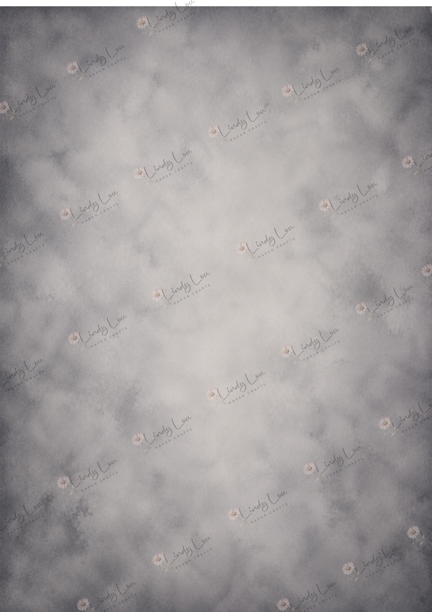 A4 Single Sheet - Gothic Girl Dreams - Ghostly Fog