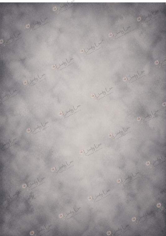 A4 Single Sheet - Goth Girl Dreams - Ghostly Fog