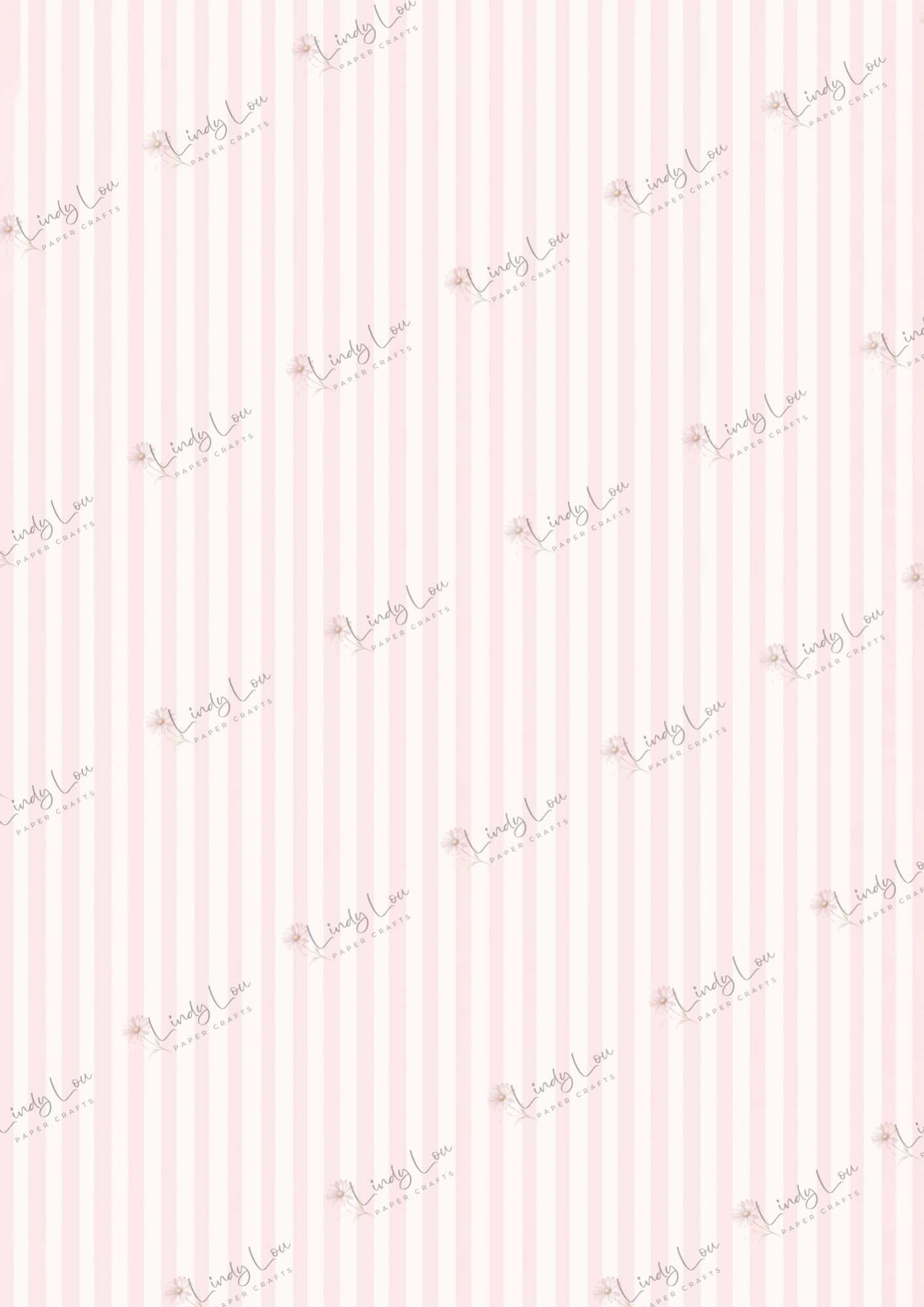 A4 Single Sheet - Mother's Day - Sweet Stripe