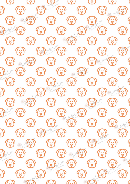 A4 Single Sheet - My Best Friend - Bow Wow