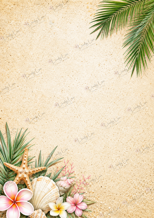 A4 Single Sheet - Beach Day Buddies - Beachside Bliss