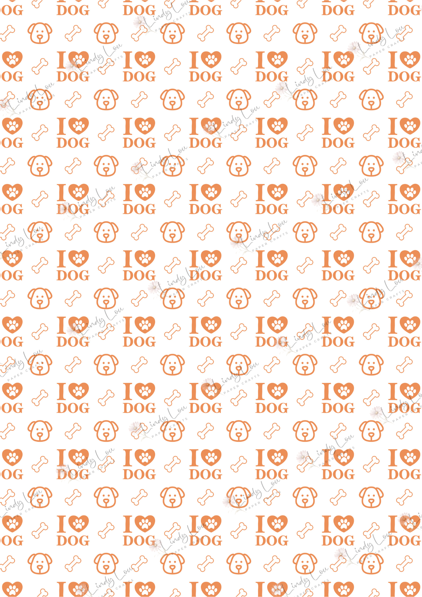 A4 Single Sheet - My Best Friend - Dog Lover