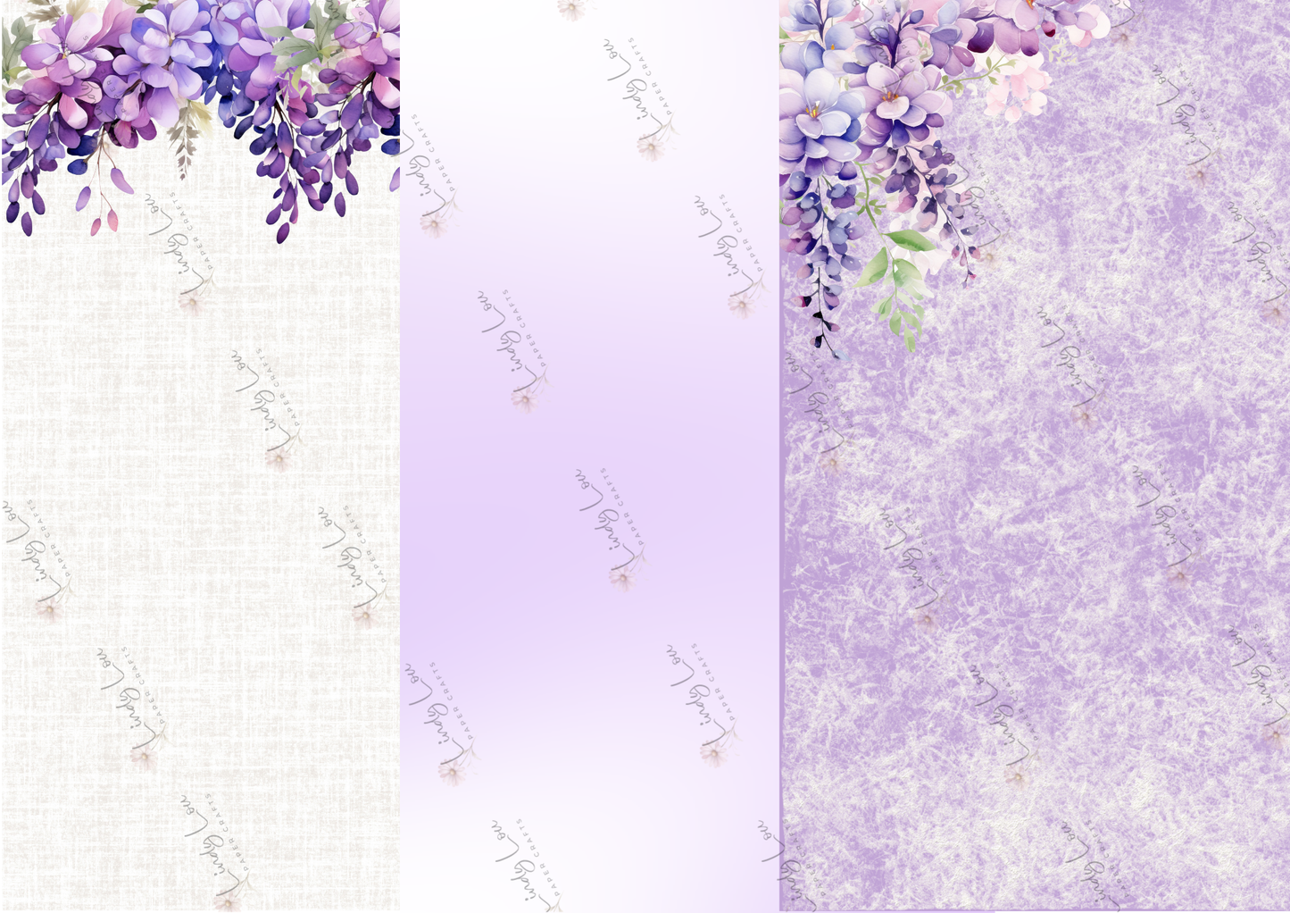 A4 Paper Collection - Wisteria Walk
