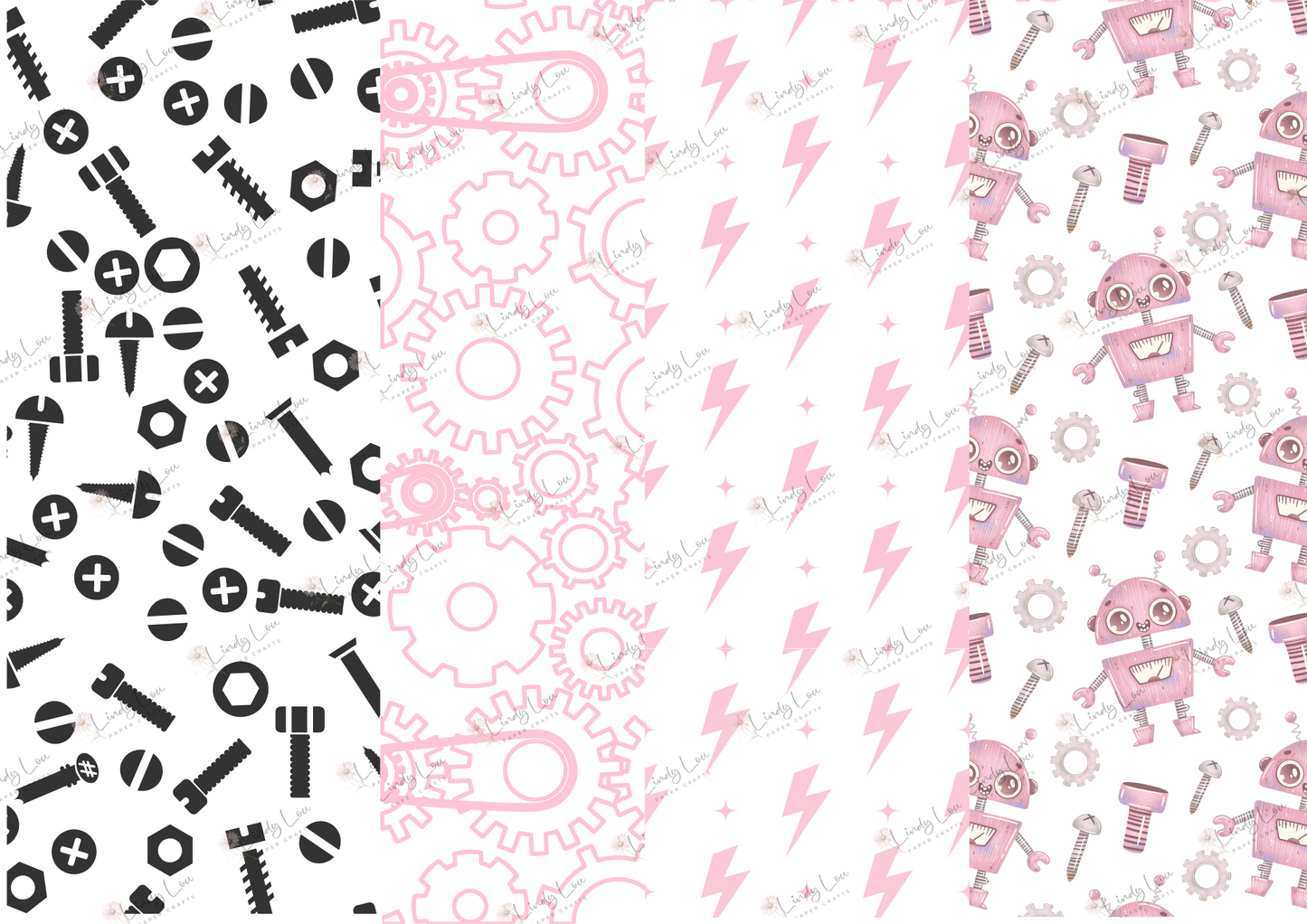 A4 Paper Collection - Robot Squad