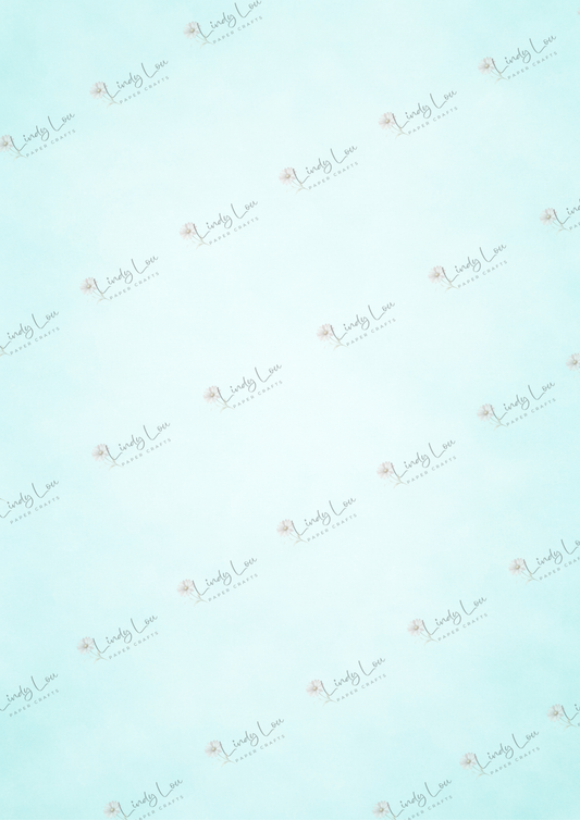 A4 Single Sheet - Bonnet Bay Parade - Aqua Whisper