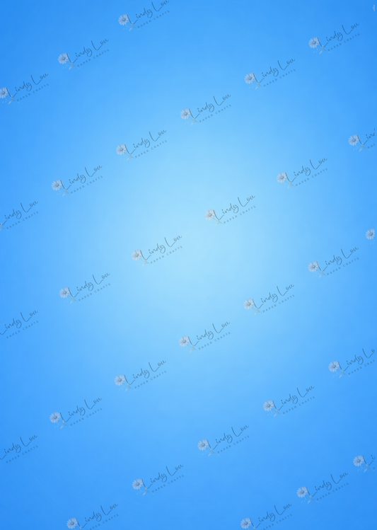 A4 Single Sheet - Birthday Giggles - Blue Bliss