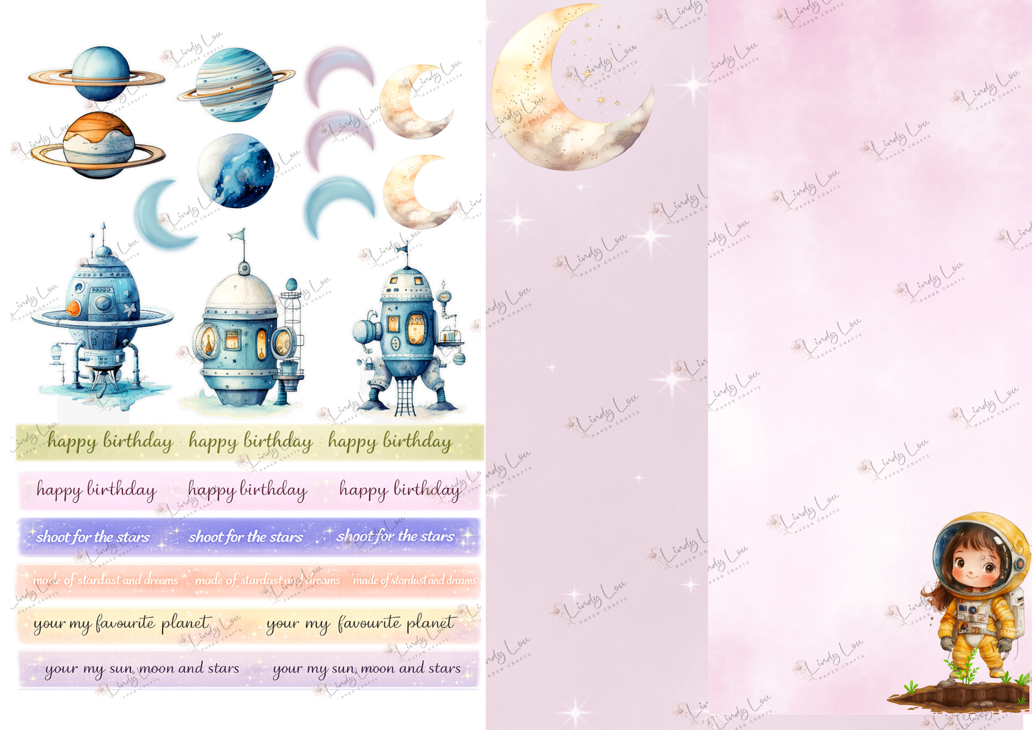 A4 Paper Collection - Cosmic Cuties