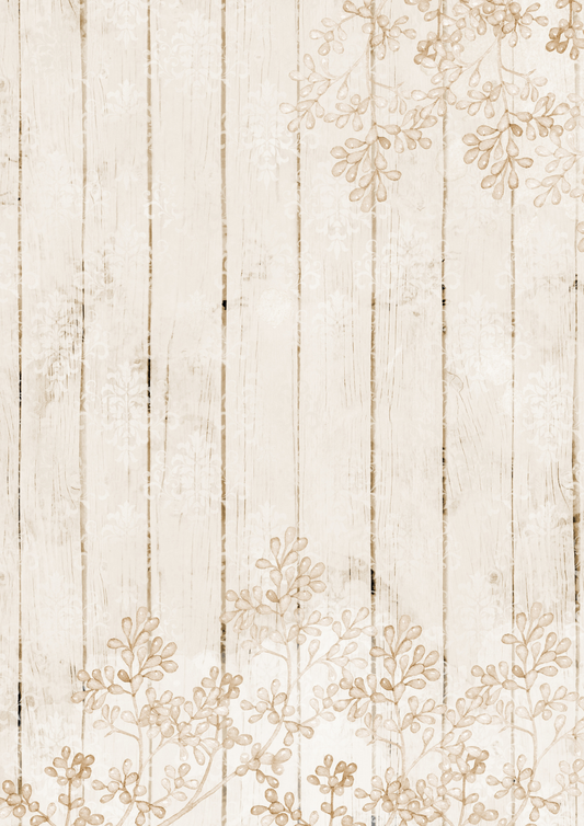 A4 Single Sheet - Tied with a Kiss - Rustic Romance (no image)