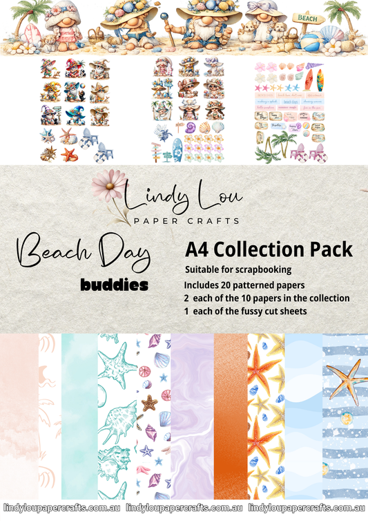 A4 Paper Collection - Beach Day Buddies