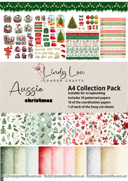 A4 Paper Collection - Aussie Christmas
