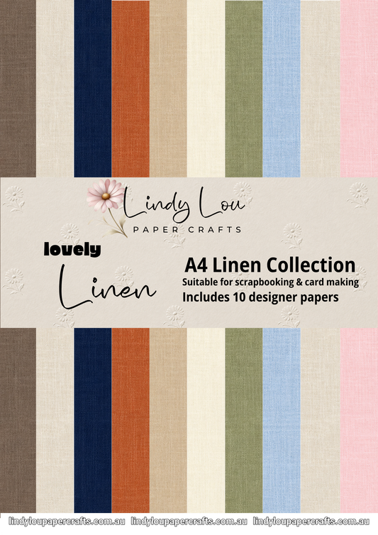 A4 Paper Collection - Lovely Linen