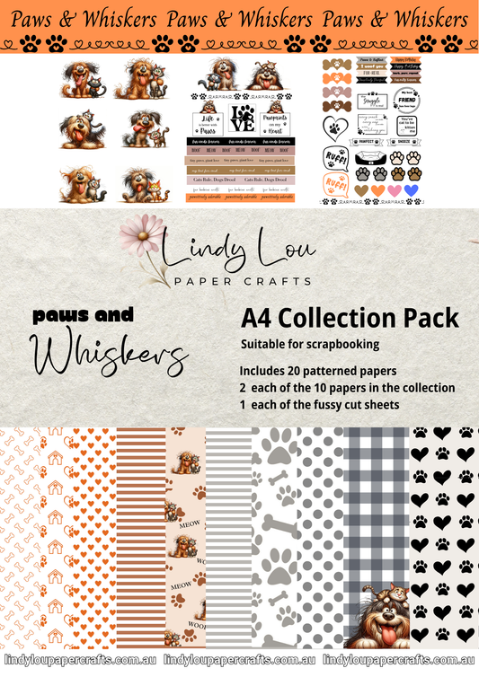 A4 Paper Collection - Paws & Whiskers