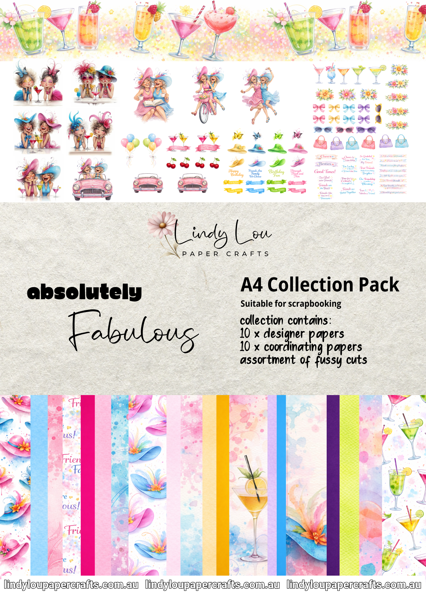 A4 Paper Collection - Absolutely Fabulous