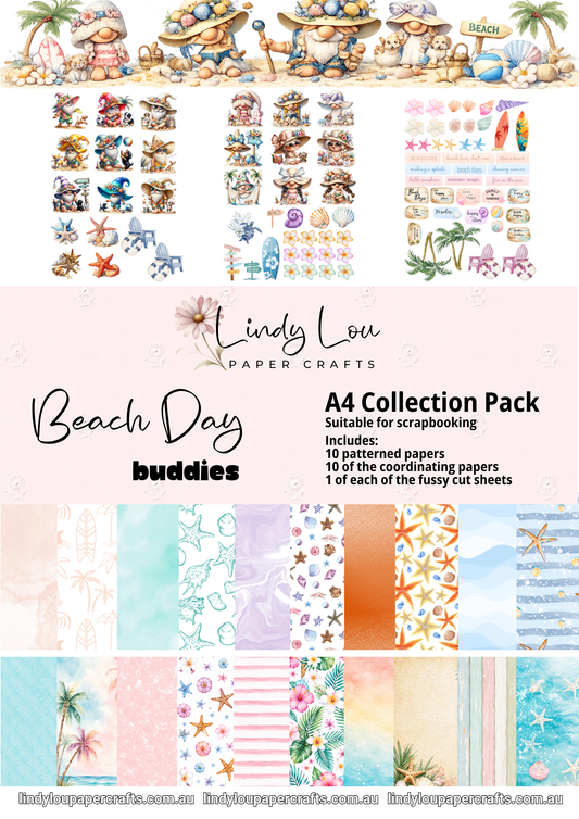 A4 Paper Collection - Beach Day Buddies