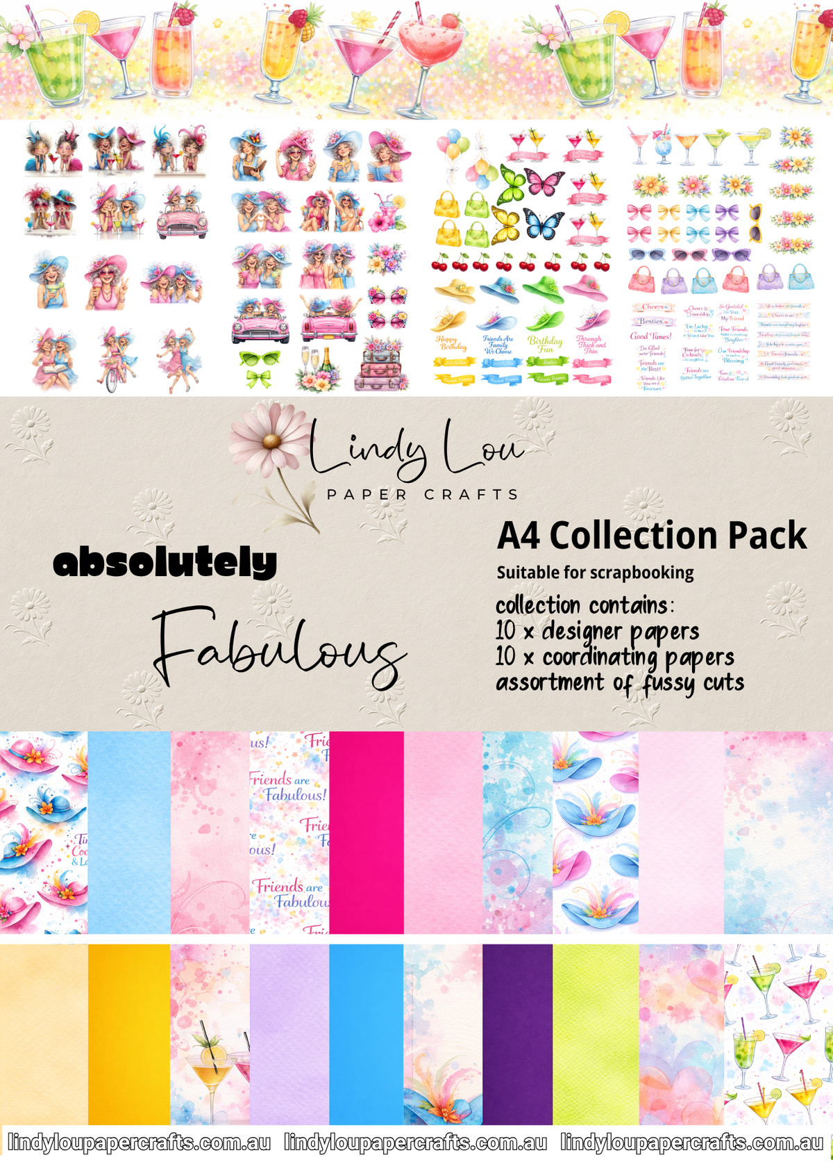 A4 Paper Collection - Absolutely Fabulous
