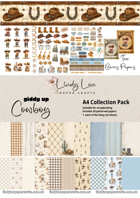 A4 Paper Collection - Giddy Up Cowboy