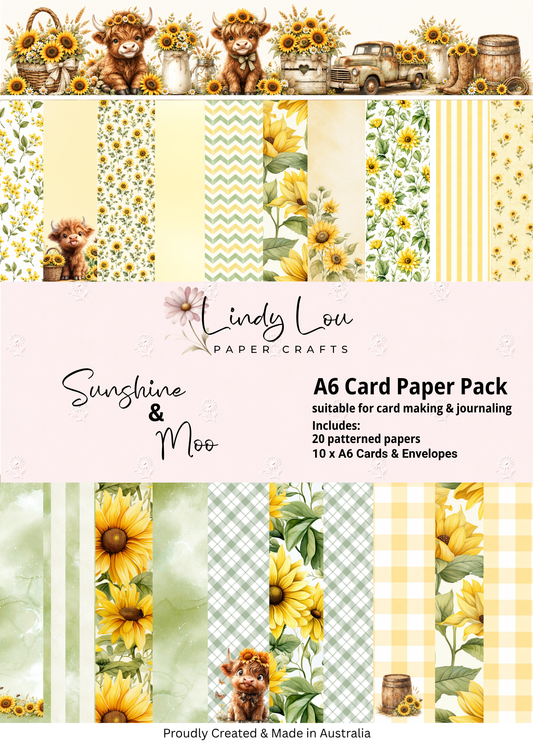 A4 Paper Pack - Sunshine & Moo
