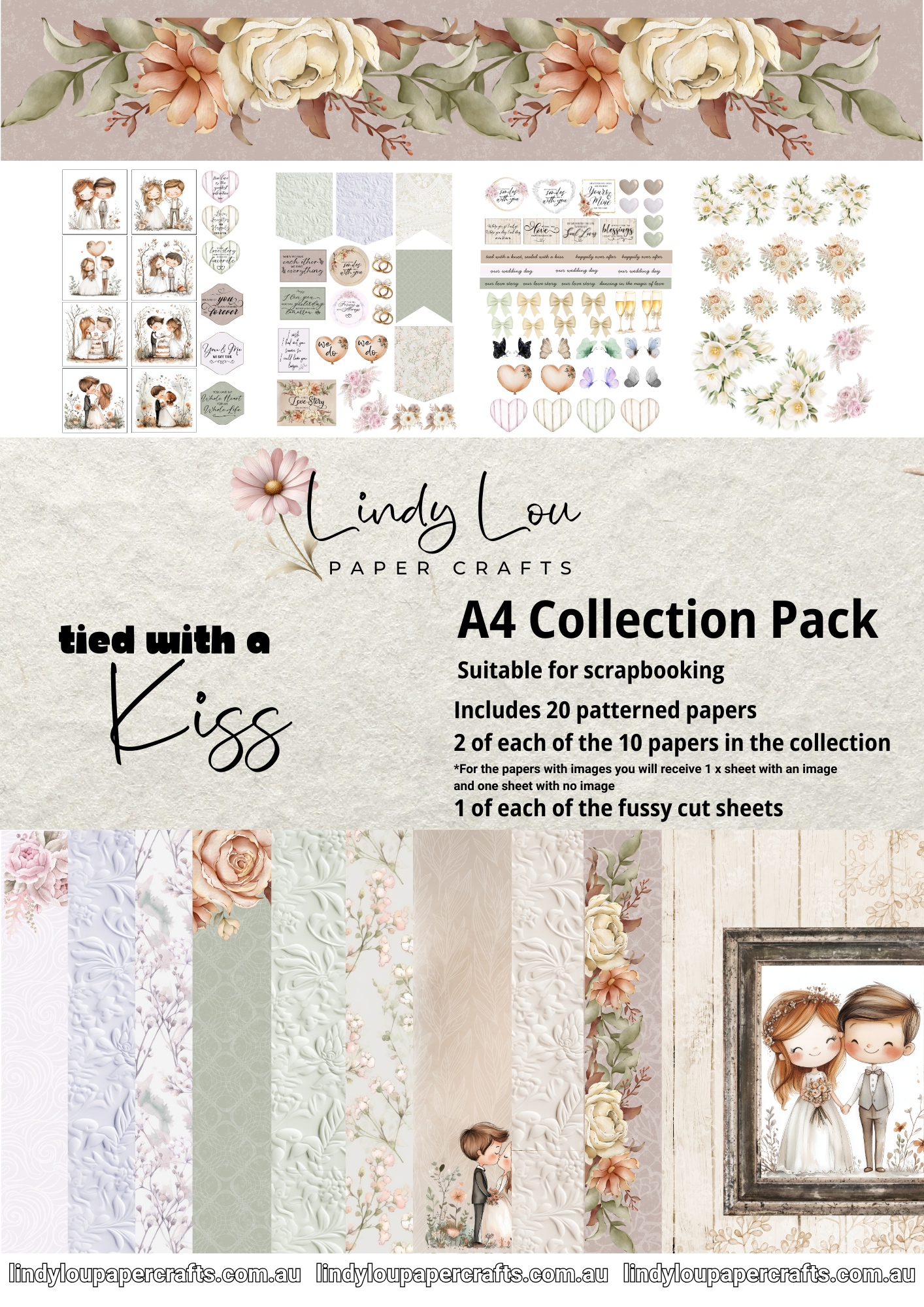 A4 Paper Collection - Tied with a Kiss