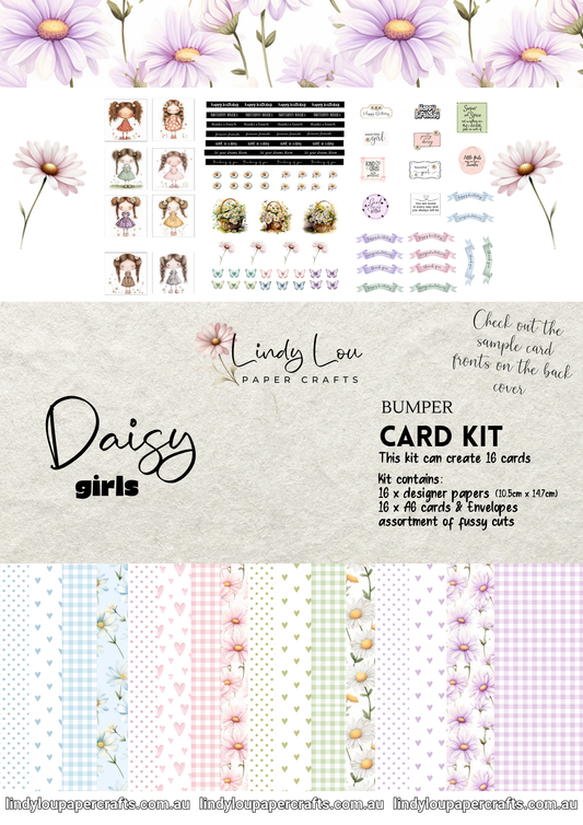 A6 Bumper Edition Card Kit - Daisy Girls
