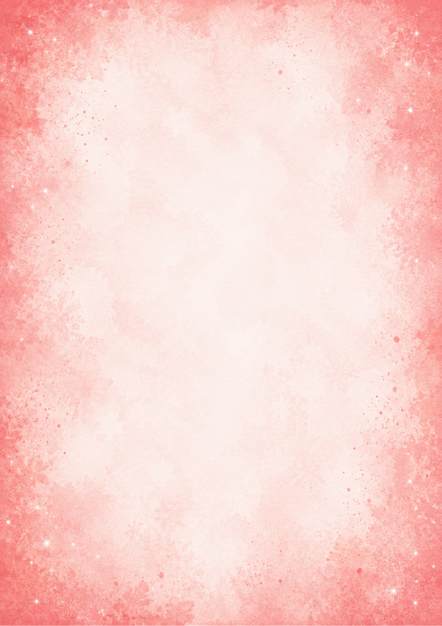 A4 Single Sheet - Aussie Christmas - Christmas Tinsel Red