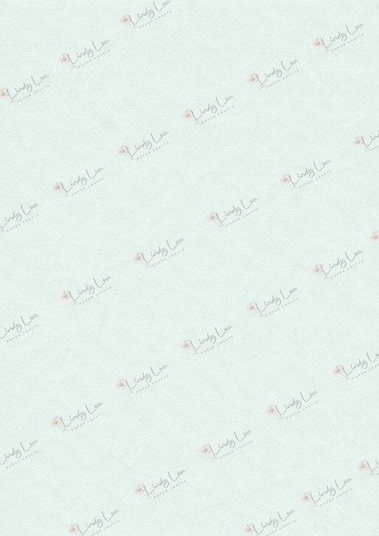 A4 Single Sheet - Softly Spoken -  Sage Hush