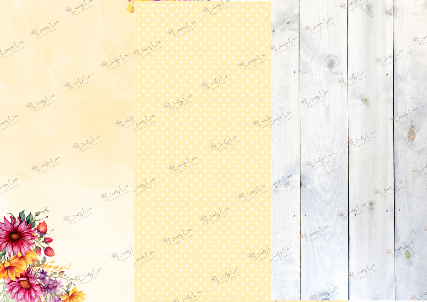 A4 Paper Collection - Summer Florals