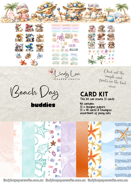 A6 Card Kit - Beach Day Buddies