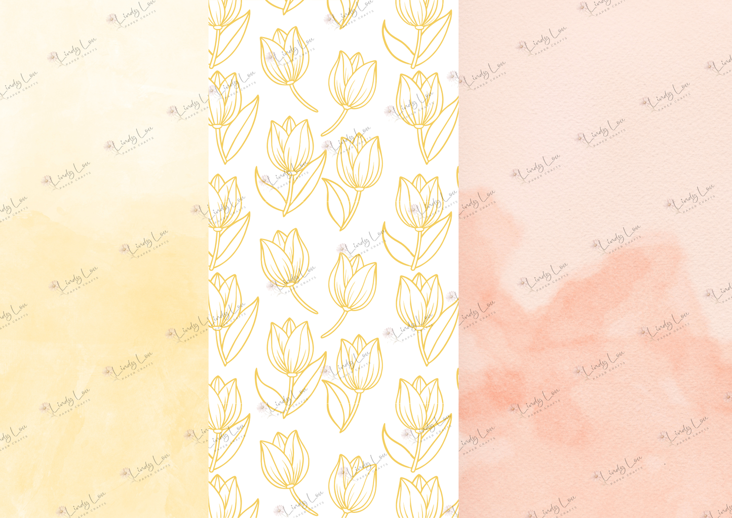 A4 Paper Collection - Tip Toe through the Tulips